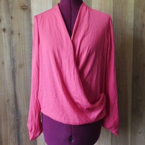 Forever21 swiss dot blouse